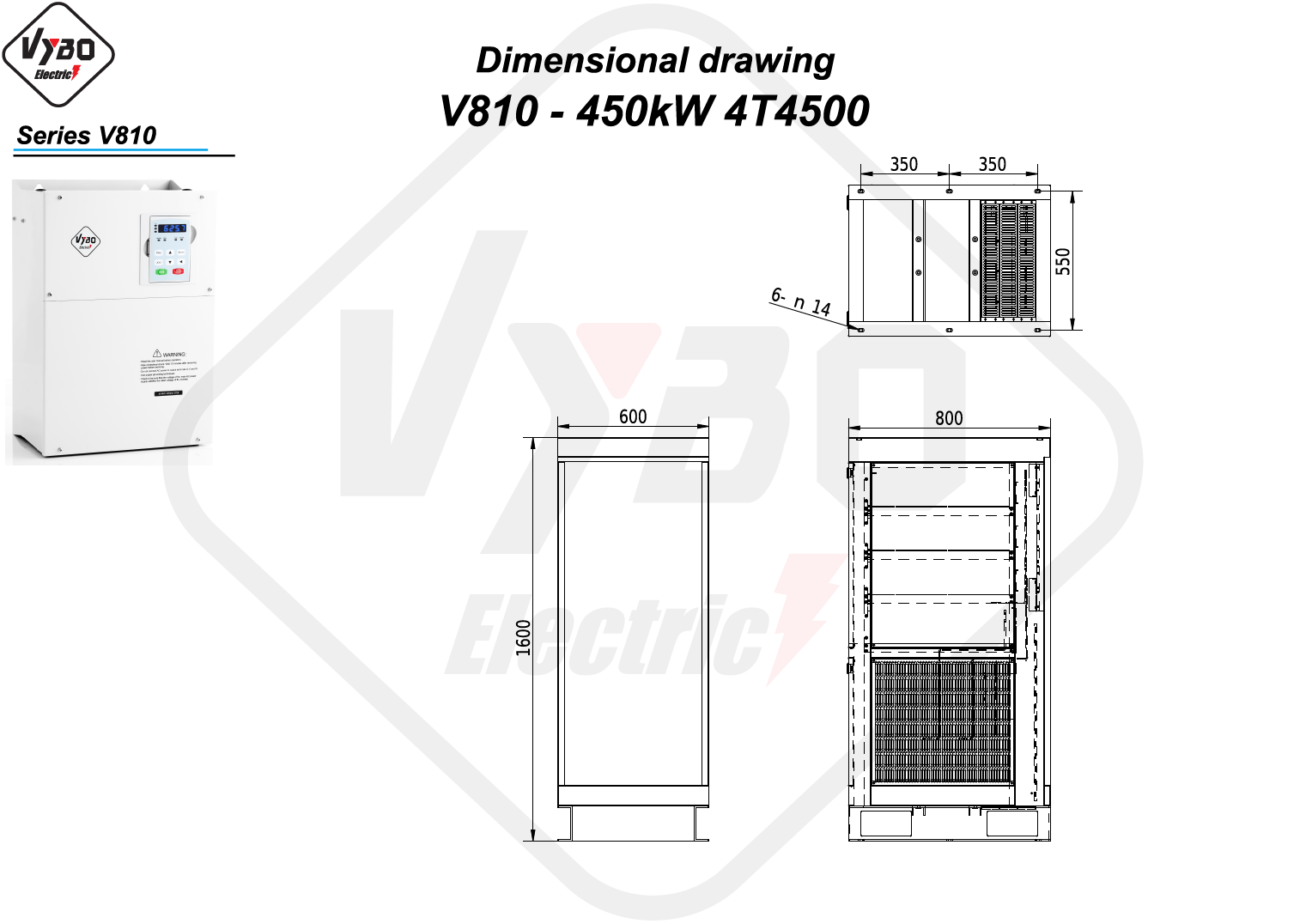 Maßzeichnung V810 4T4500